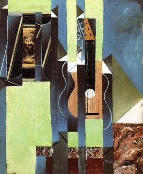 フアン・グリス Painting - ギター 1913年 フアン・グリス